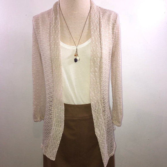 Maurices Sweaters - Maurices Lightweight Cream Color Cardigan Size M